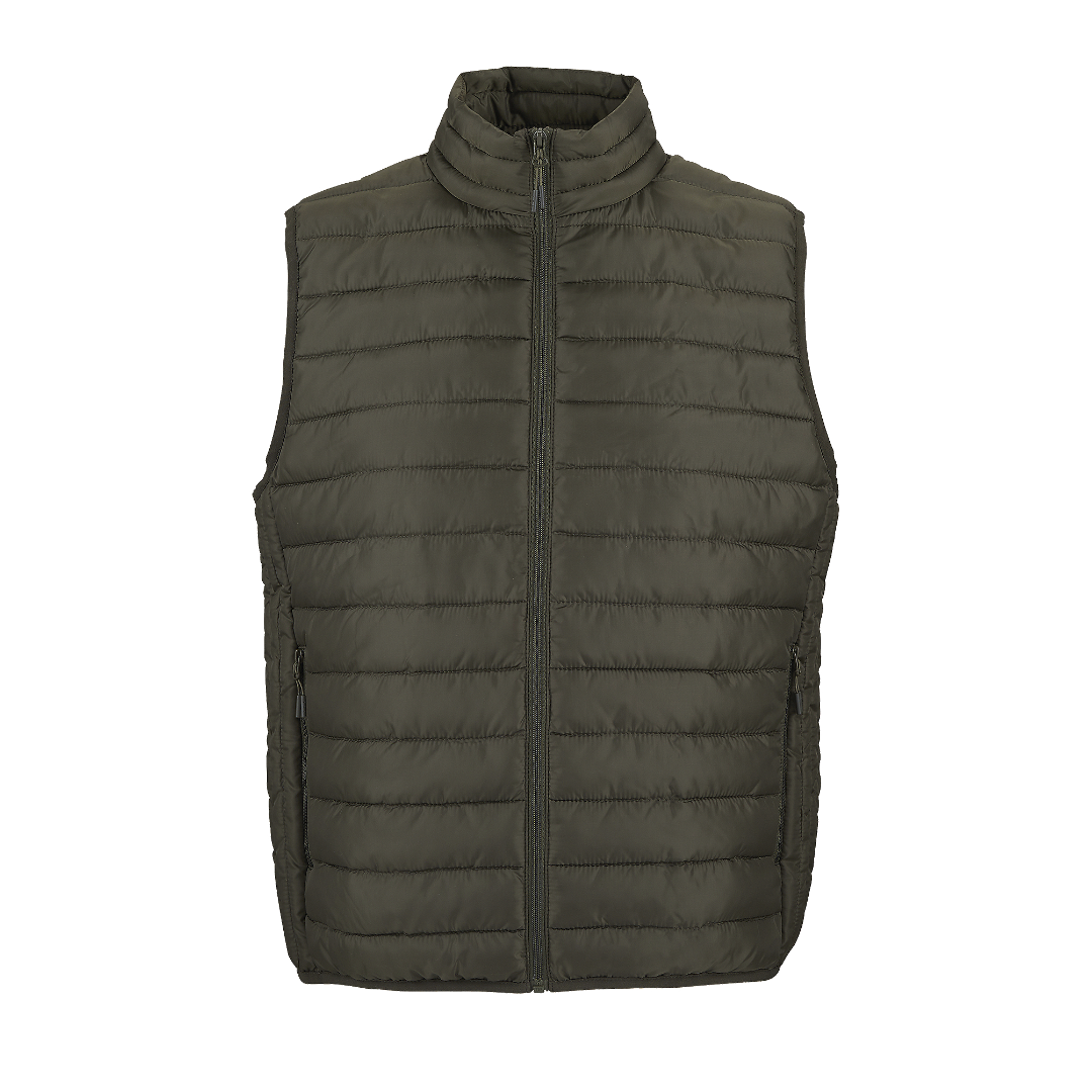 Leichte Herren Daunenweste mit Druck