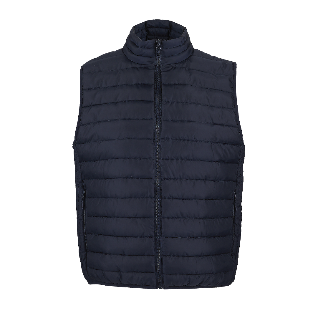 Leichte Herren Daunenweste mit Druck