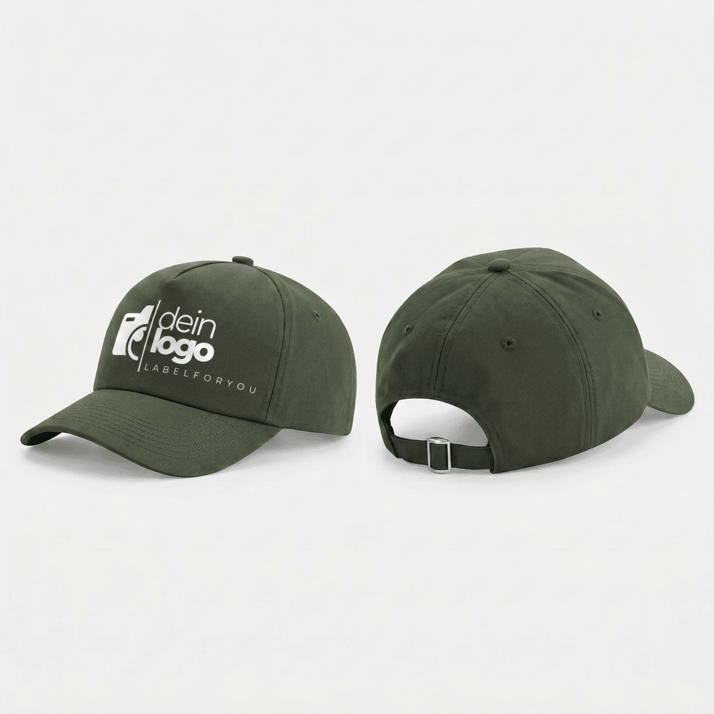 Basic 5-Panel Cap mit Druck - labelforyou