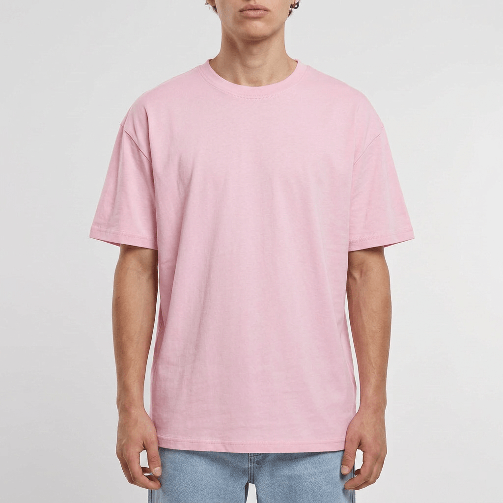 Cotton Loose T-Shirt mit Druck - labelforyou