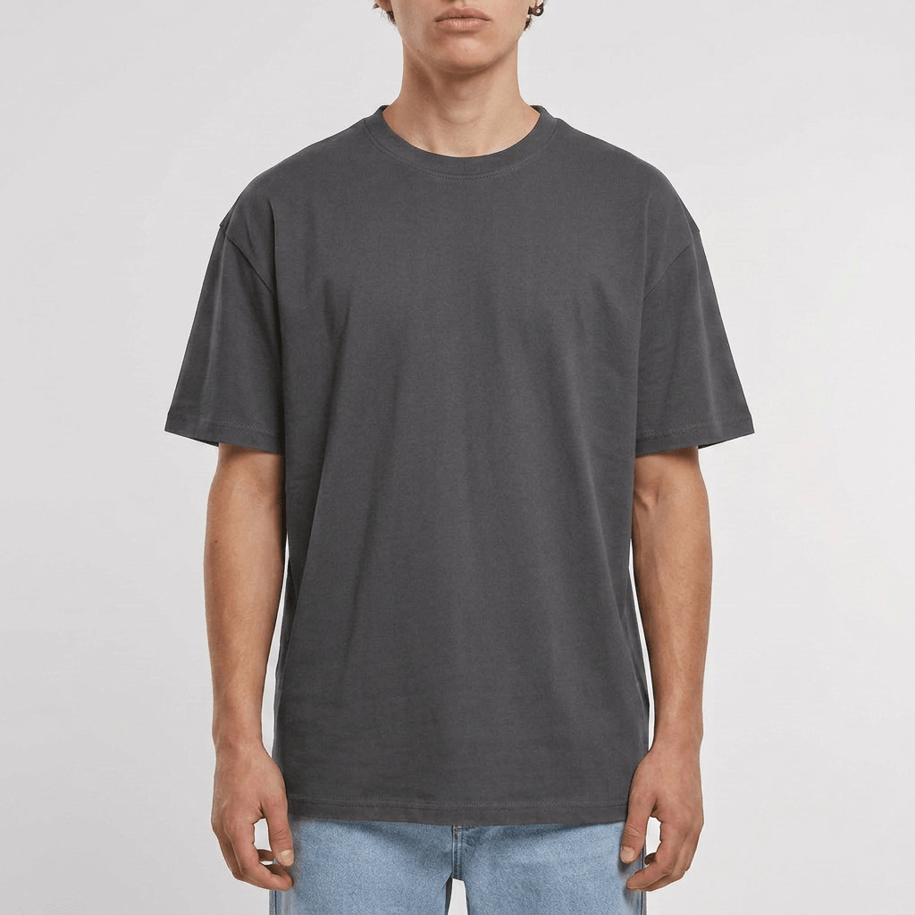 Cotton Loose T-Shirt mit Druck - labelforyou