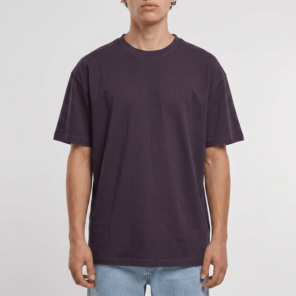 Cotton Loose T-Shirt mit Druck - labelforyou
