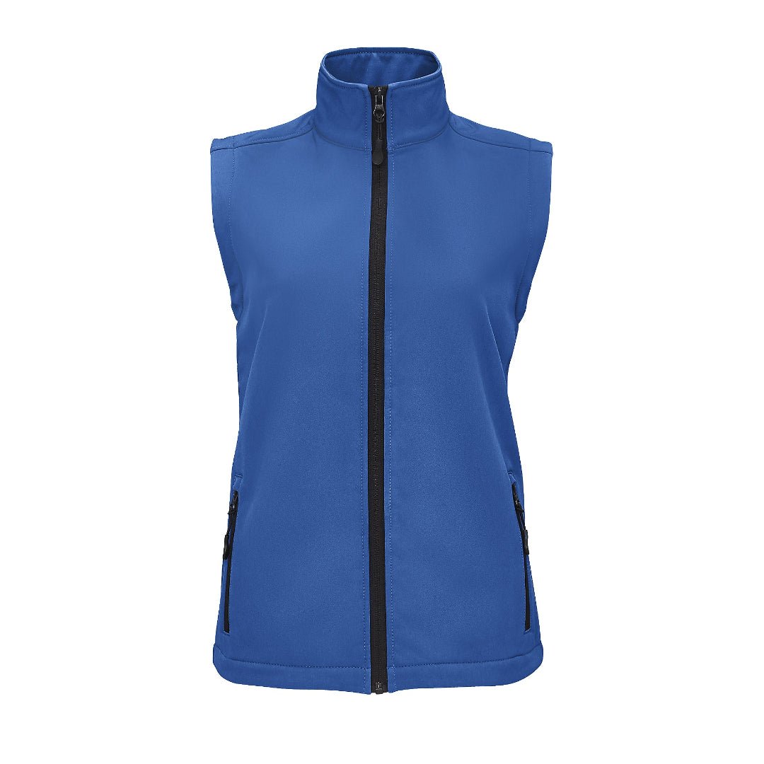 Damen Softshell Weste mit Druck - labelforyou