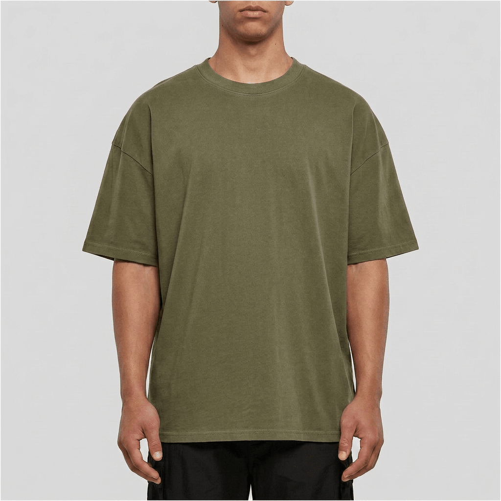 Heavy Oversize T-Shirt mit Druck - labelforyou