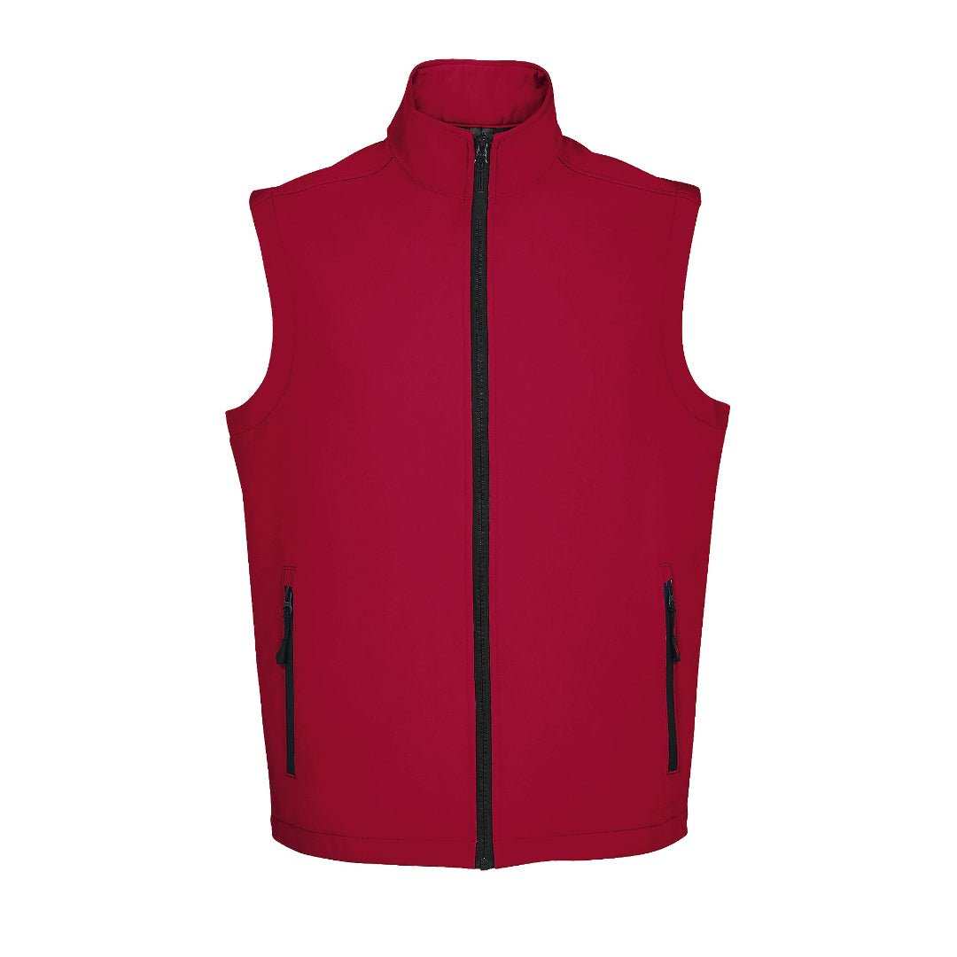 Herren Softshell Weste mit Druck - labelforyou