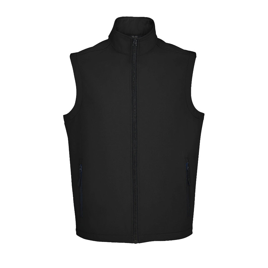 Herren Softshell Weste mit Druck - labelforyou