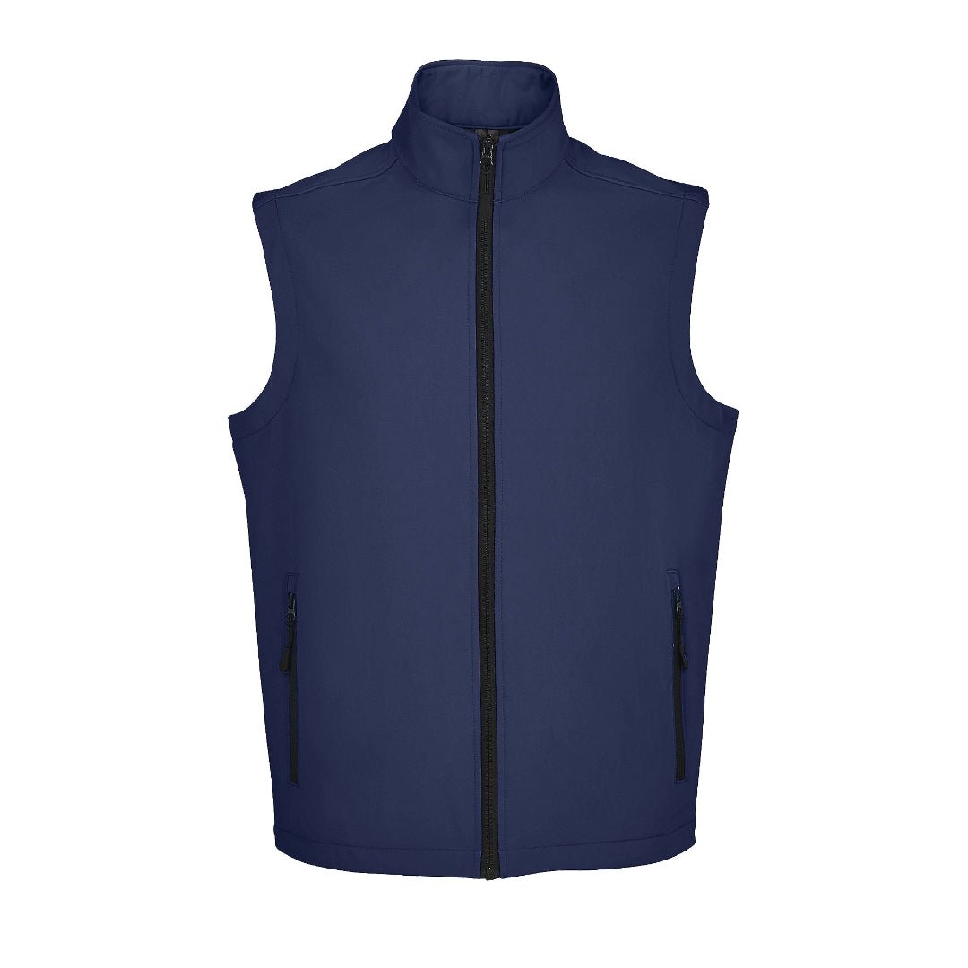 Herren Softshell Weste mit Druck - labelforyou