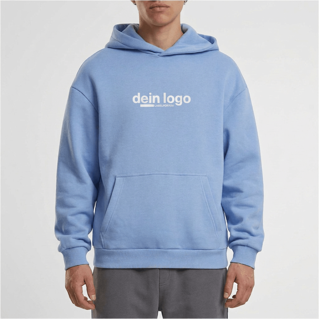Hoodie Fluffy mit Druck - labelforyou