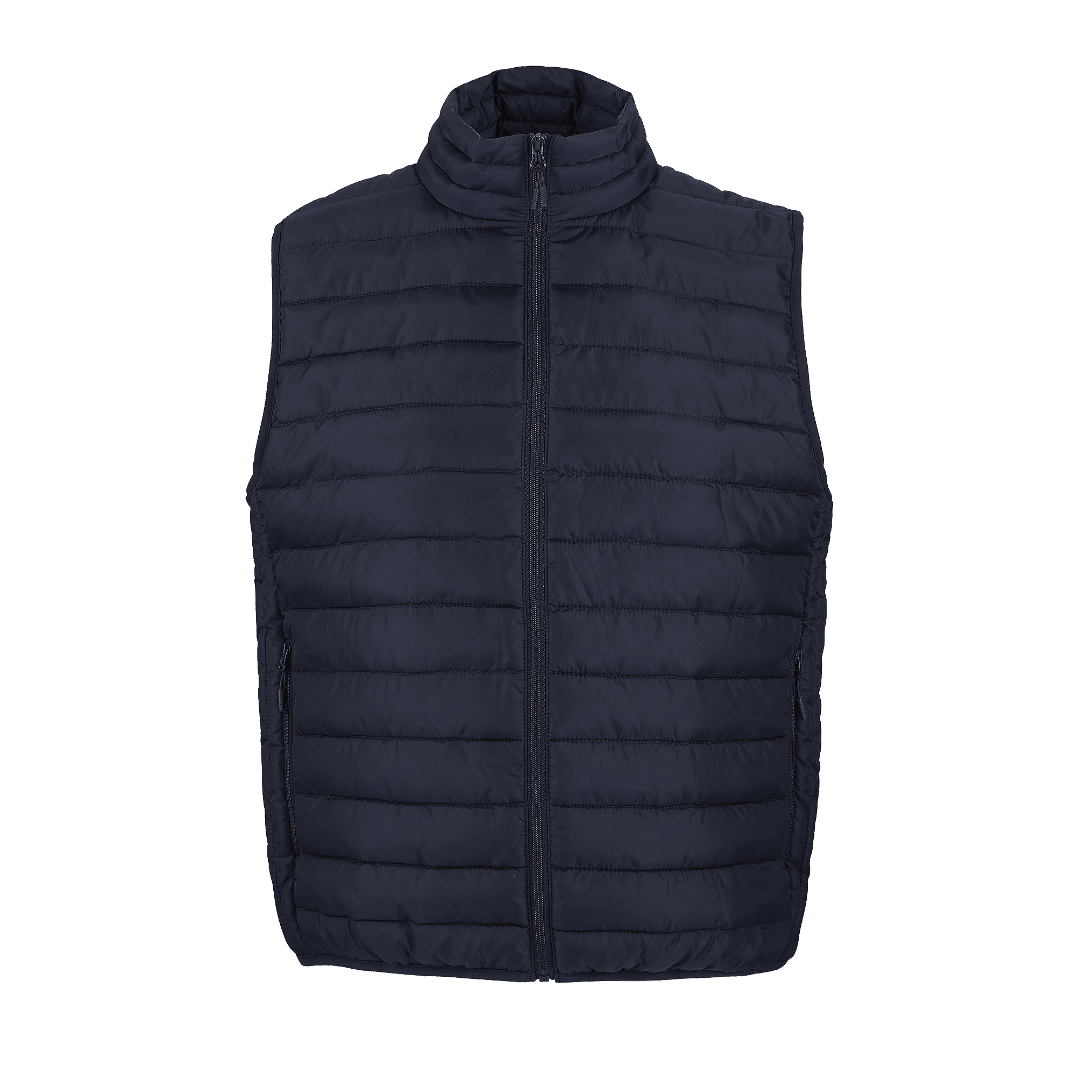 Leichte Herren Daunenweste mit Druck - labelforyou