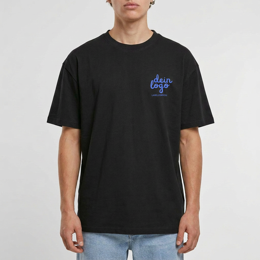 Cotton Loose T-Shirt mit Druck