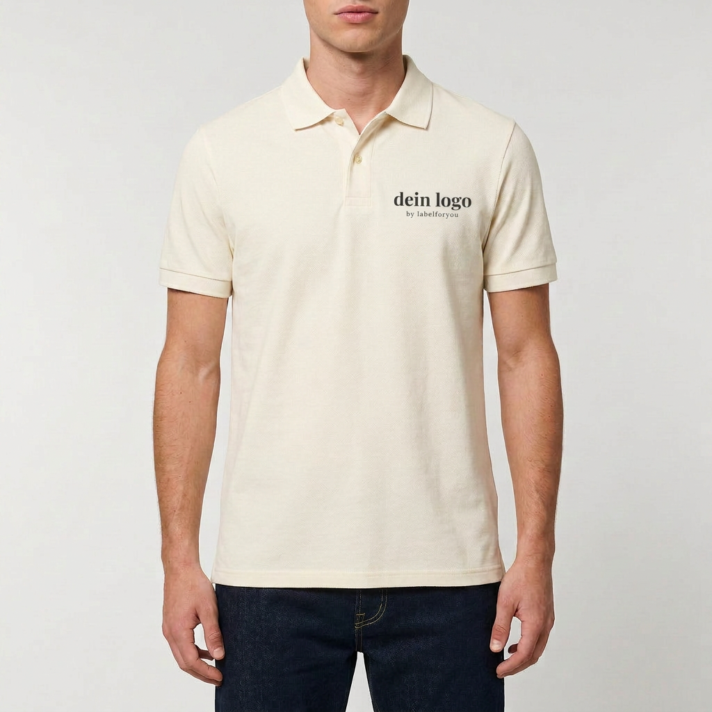 Polo Shirt mit Druck